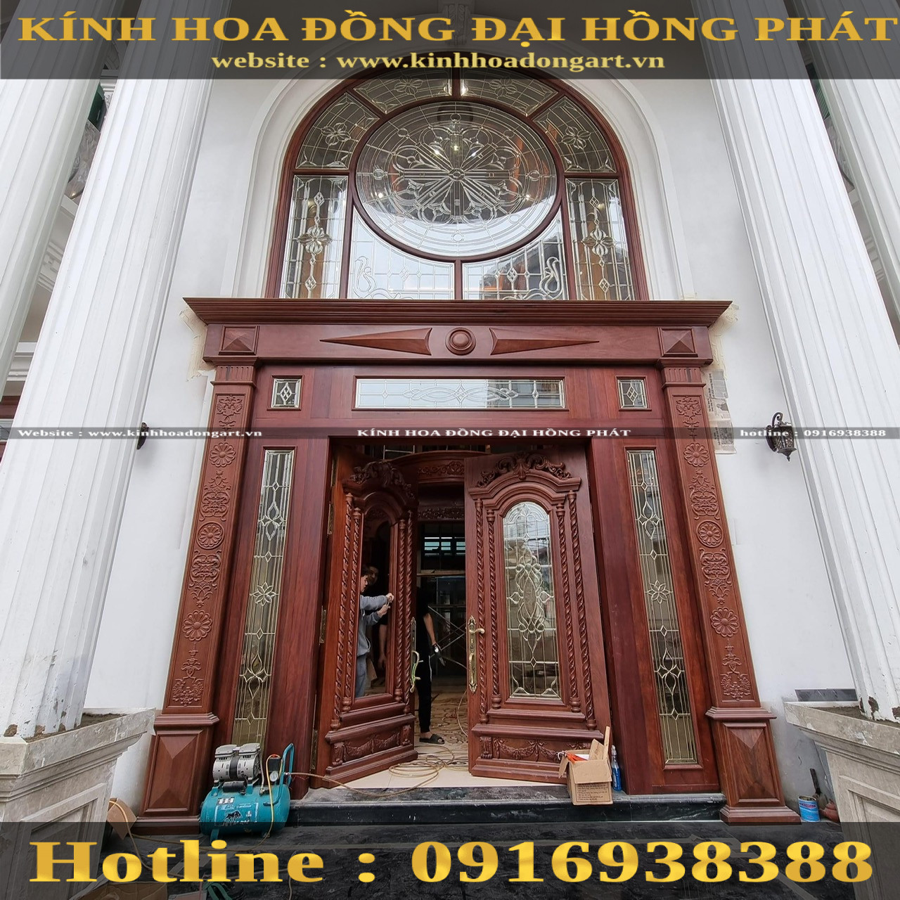 Kính Màu Nghệ Thuật - Kiệt Tác Ánh Sáng Tô Điểm Không Gian