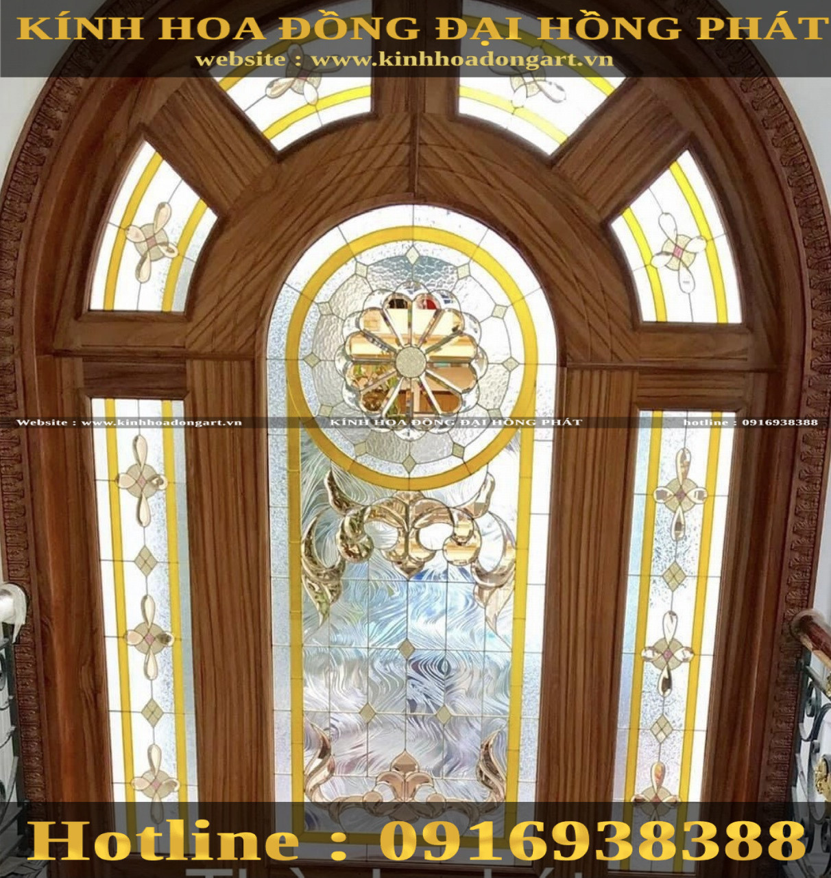 Kính Hoa Đồng - Điểm Nhấn Kiến Trúc Sang Trọng và Tinh Tế
