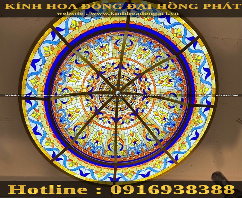 Kính hoa đồng thân thiện với môi trường: Phương pháp thi công bền vững