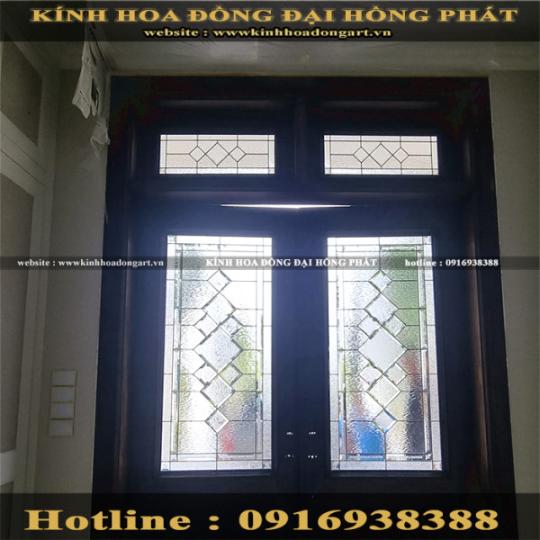 Cửa kính hoa đồng MCK - 083
