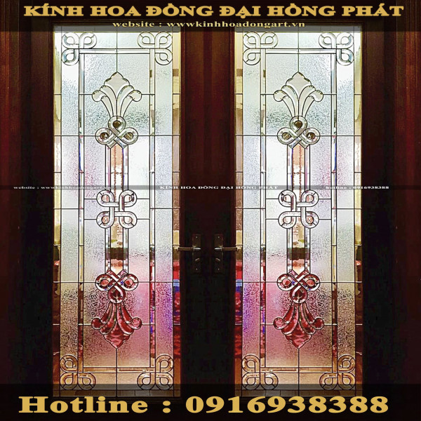 Cửa kính hoa đồng MCK - 024