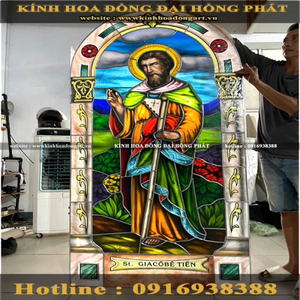 Kính nhà thờ KNT - 053