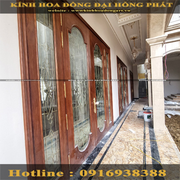 Cửa kính hoa đồng MCK - 003