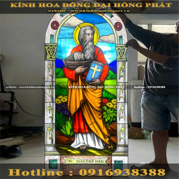 Kính nhà thờ KNT - 047