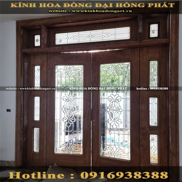 Cửa kính hoa đồng MCK - 089