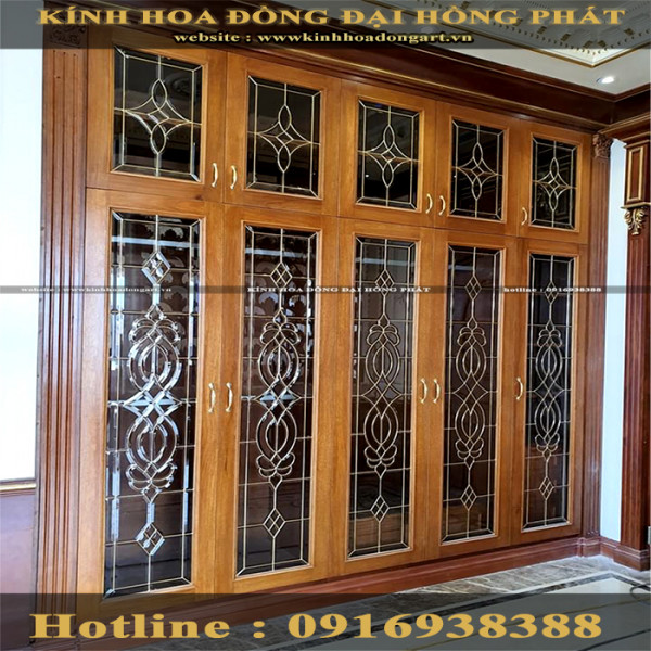Cửa kính hoa đồng MCK - 036